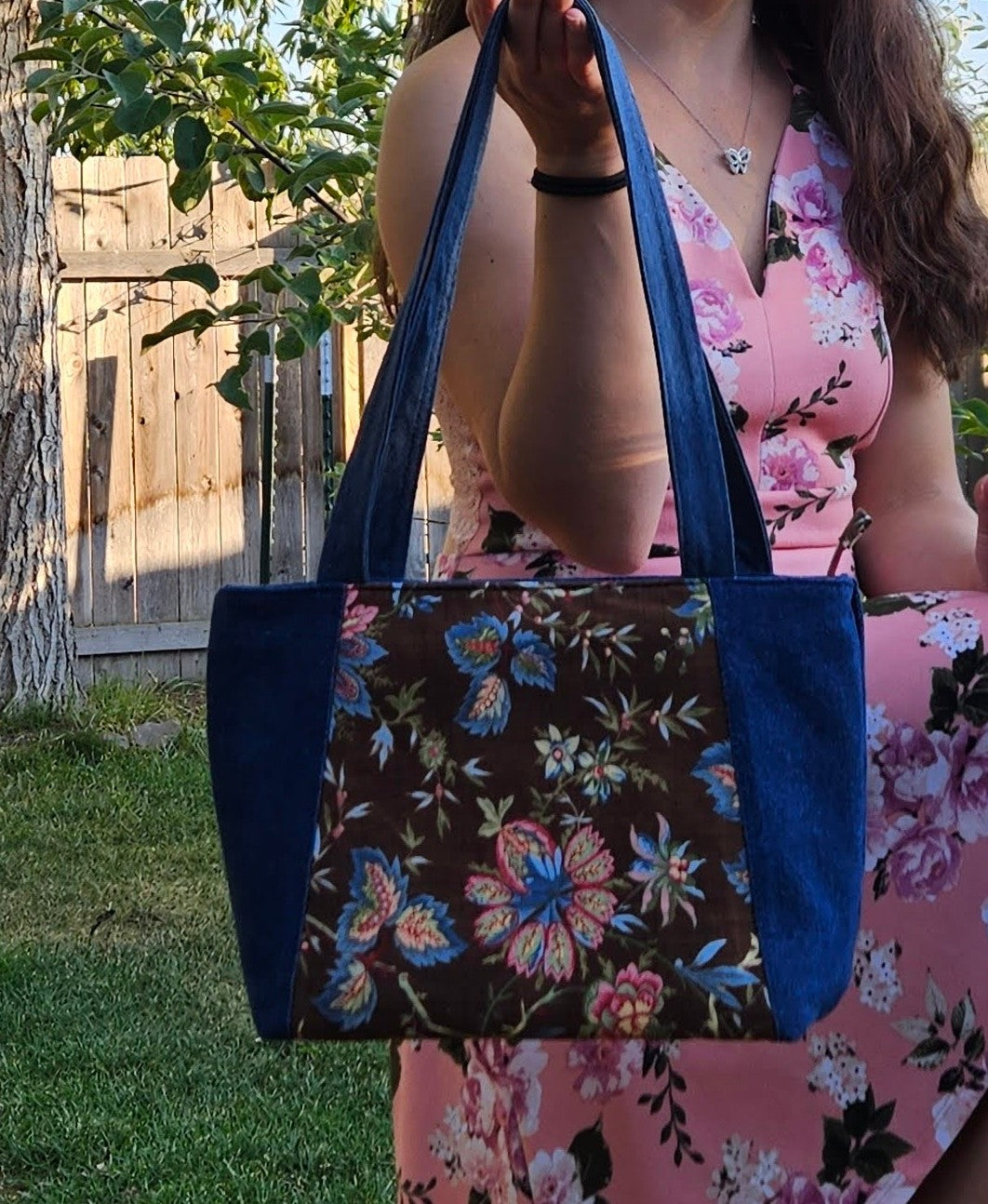 Denim Darlin' - Medium shoulder bag