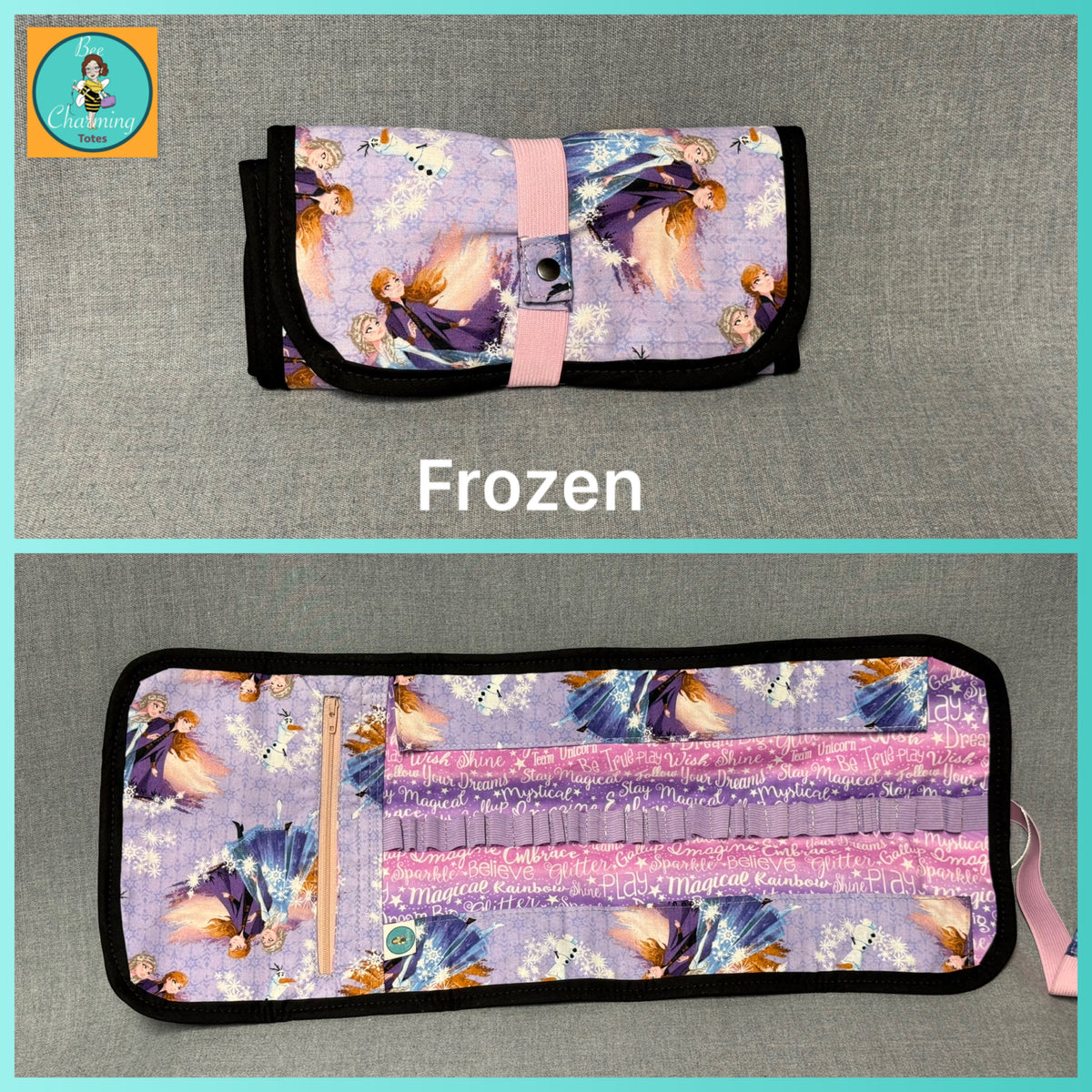 Roll-up art case