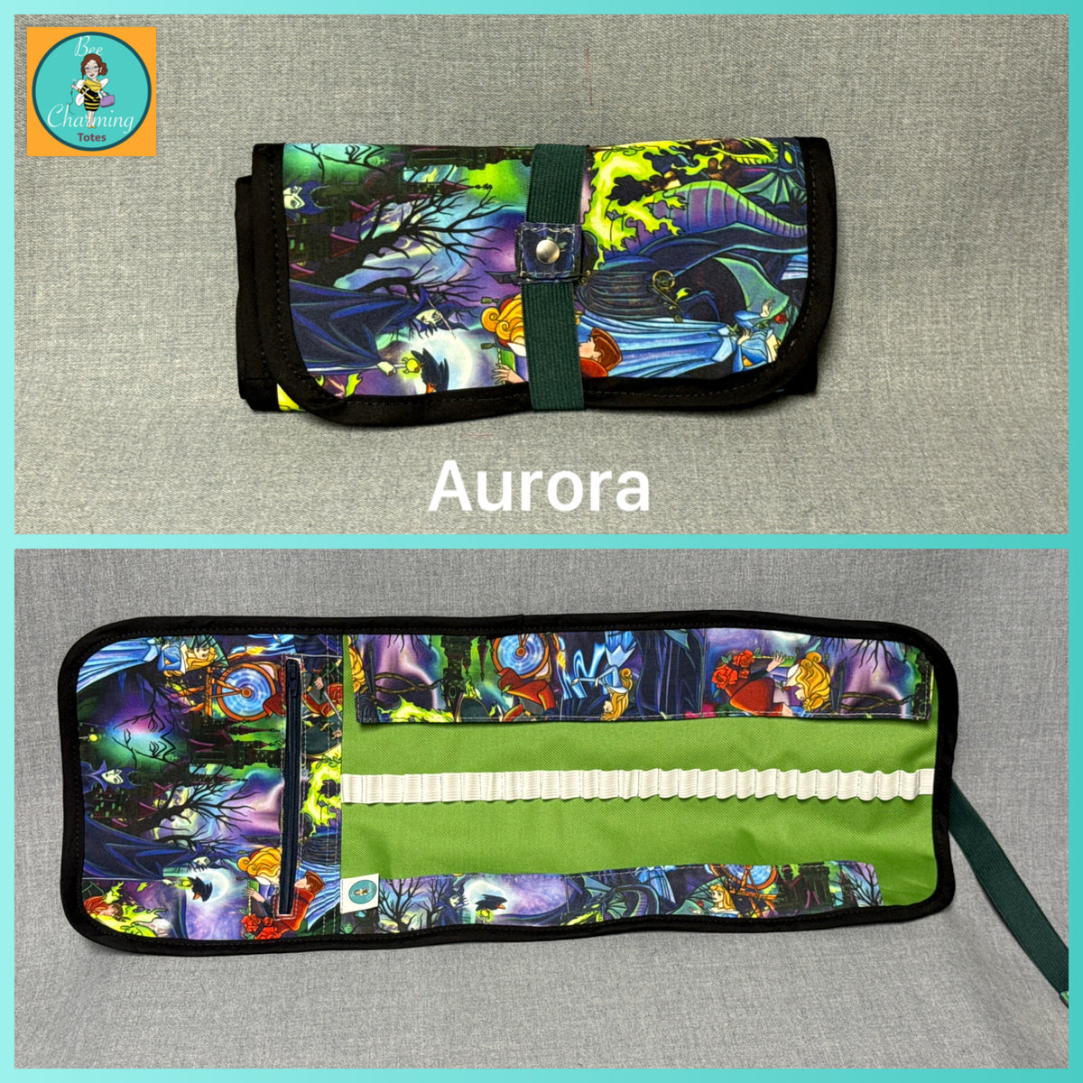 Roll-up art case