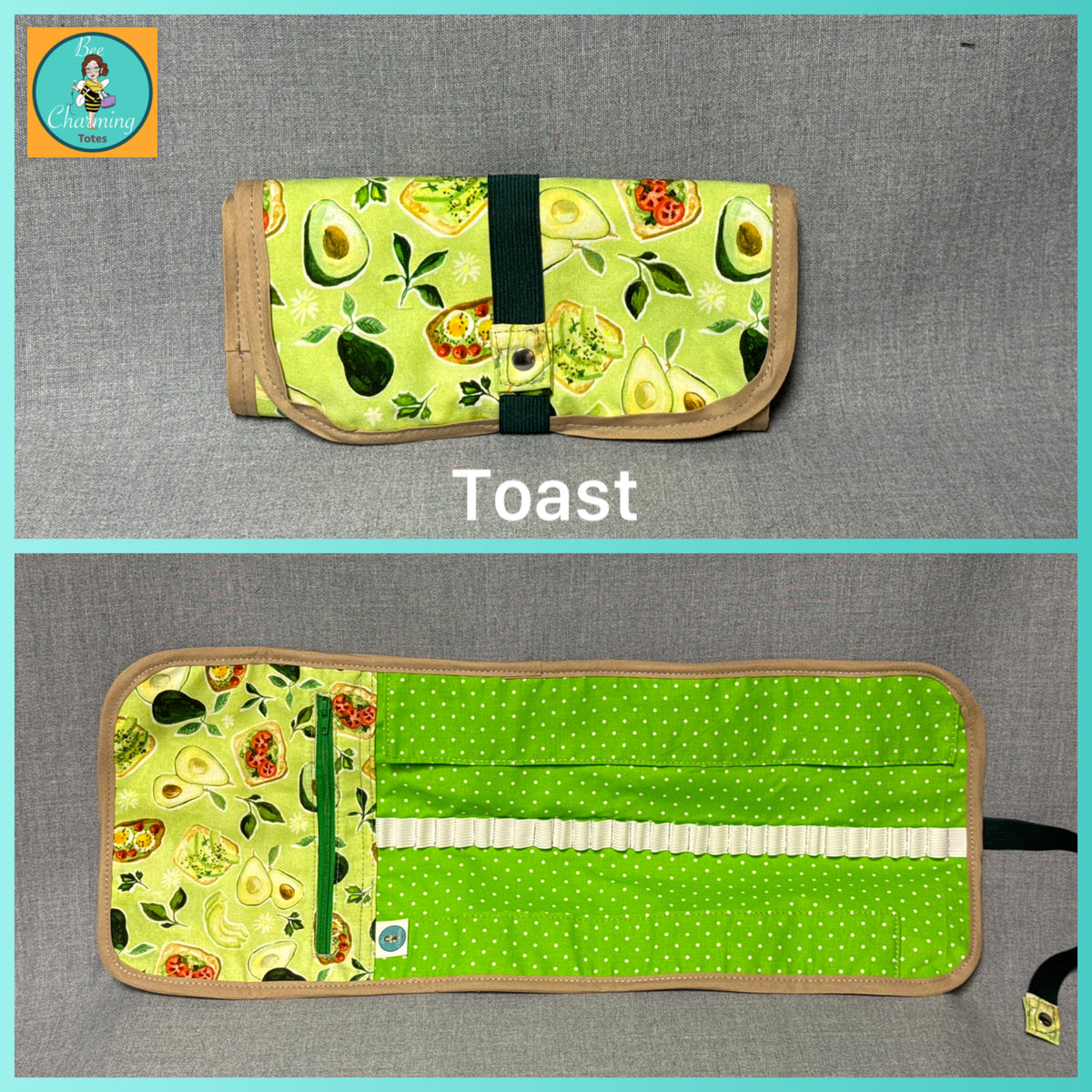 Roll-up art case
