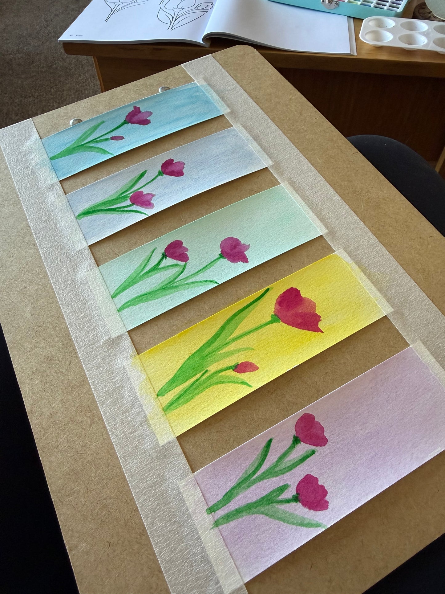 Bookmarks Hand painted