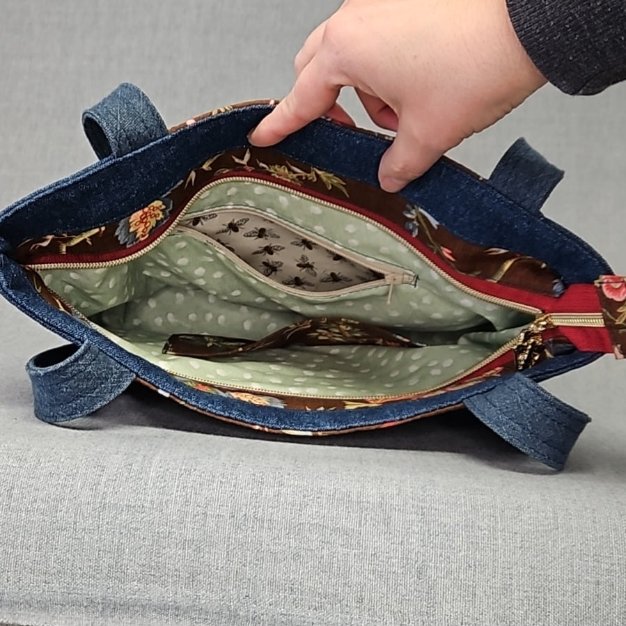 Denim Darlin' - Medium shoulder bag