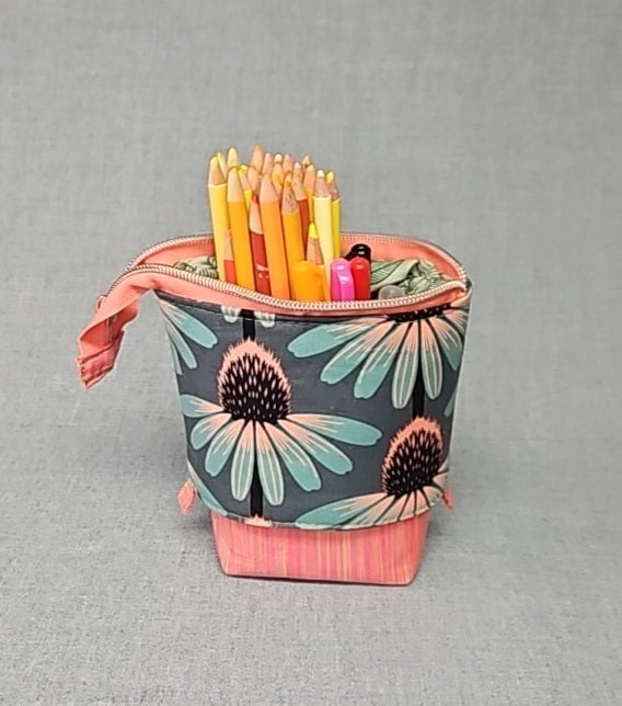 Flowerpot pencil case