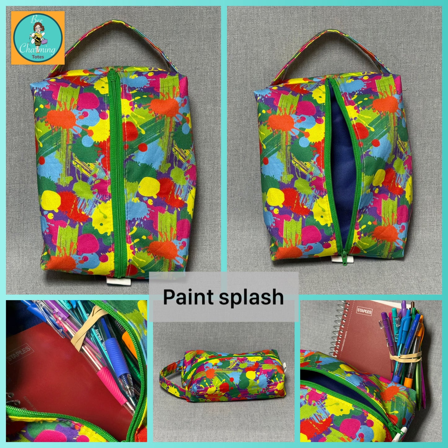 Box Bag pencil/travel case